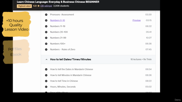 Learn Chinese Language: Everyday & Business Chinese BEGINNER – Screenshot 3