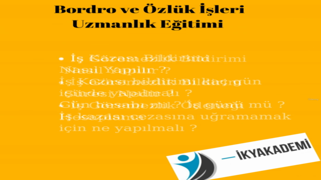 Bordro ve Özlük İşleri Uzmanlık Eğitimi – Screenshot 2