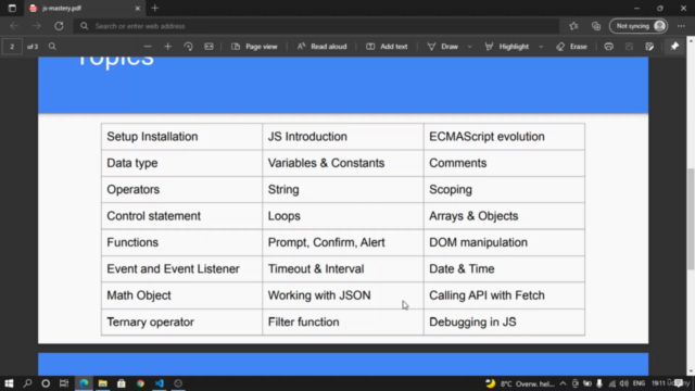 Practical JavaScript & TypeScript Mastery with Projects – Screenshot 2