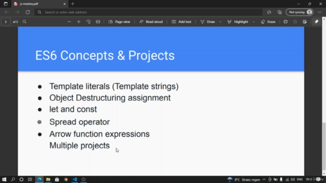 Practical JavaScript & TypeScript Mastery with Projects – Screenshot 3