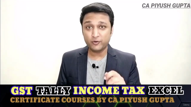 Tally With GST+ Income Tax+ Excel+ Audit = 7 Basic Subjects – Screenshot 1