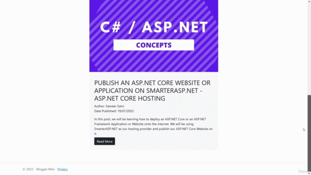 Master ASP.NET MVC - Build Dynamic Web Apps with .NET Core - Screenshot_03