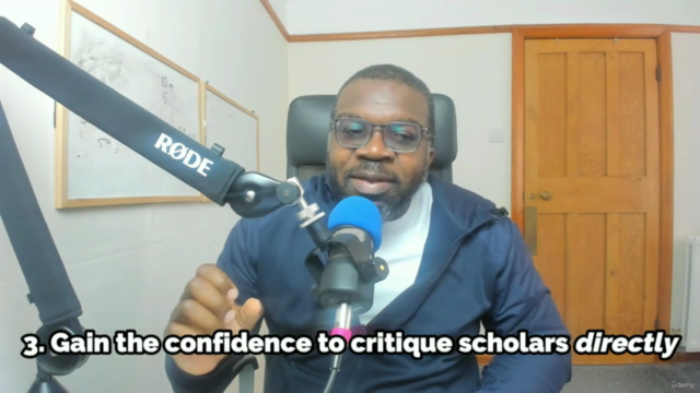 Critiquing the literature – Screenshot 1