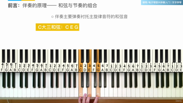 流行鋼琴/電子琴即興伴奏入門 – Screenshot 1