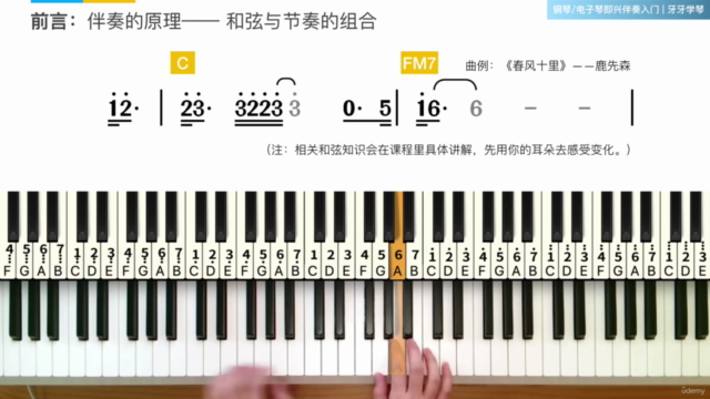 流行鋼琴/電子琴即興伴奏入門 – Screenshot 4