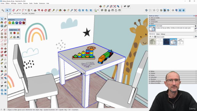 Sketchup 2021/2022 - Atelier N° 1 – Screenshot 3
