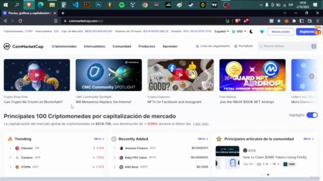 Como encontrar y analizar proyectos crypto desde 0 – Screenshot 1