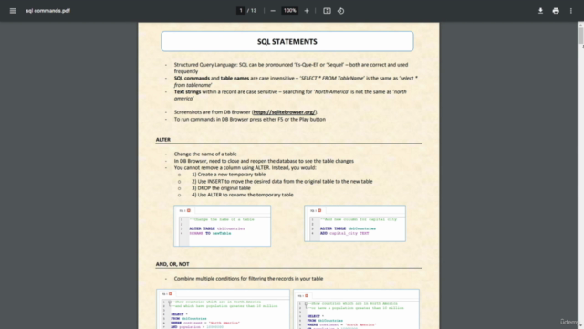 SQLite for Beginners – Screenshot 4