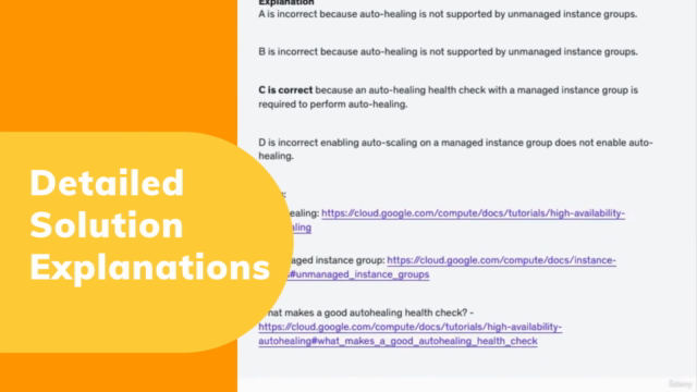 GCP ACE Google Associate Cloud Engineer Practice Test Exam – Screenshot 1