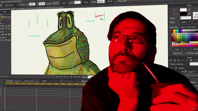 Armado de personaje y Rigging con Moho Pro – Screenshot 1