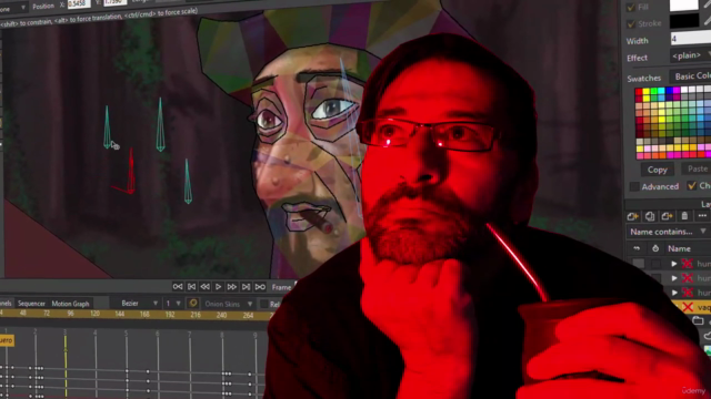 Armado de personaje y Rigging con Moho Pro – Screenshot 3