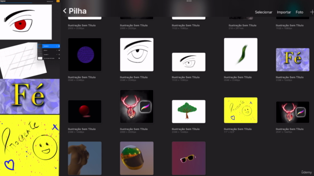 Curso de Procreate no iPad: do Zero - Iniciante ao Avançado – Screenshot 3
