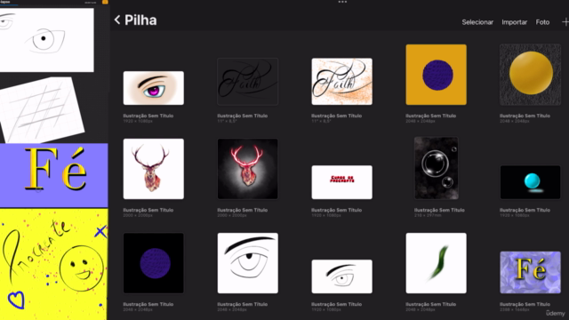 Curso de Procreate no iPad: do Zero - Iniciante ao Avançado – Screenshot 4