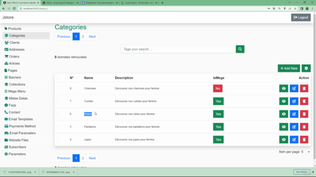 Apprendre Symfony 7 à travers la création de site E-commerce – Screenshot 1