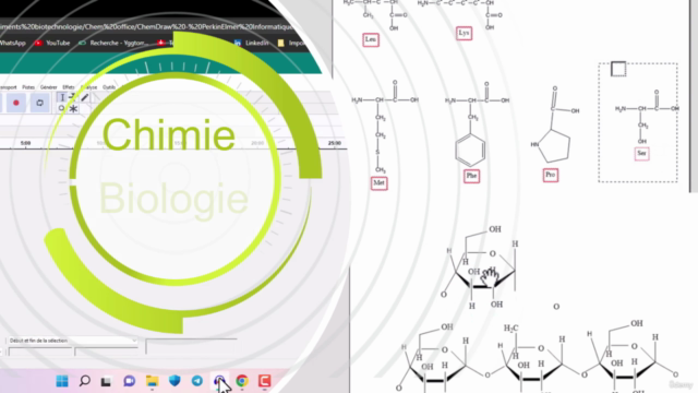 ChemDraw: Outils de Recherche Scientifique(Chimie, Biologie) – Screenshot 1