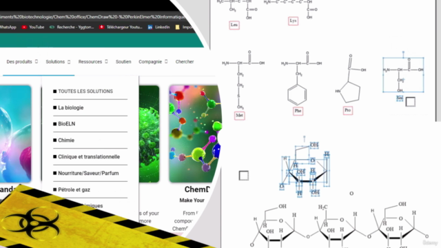 ChemDraw: Outils de Recherche Scientifique(Chimie, Biologie) – Screenshot 4