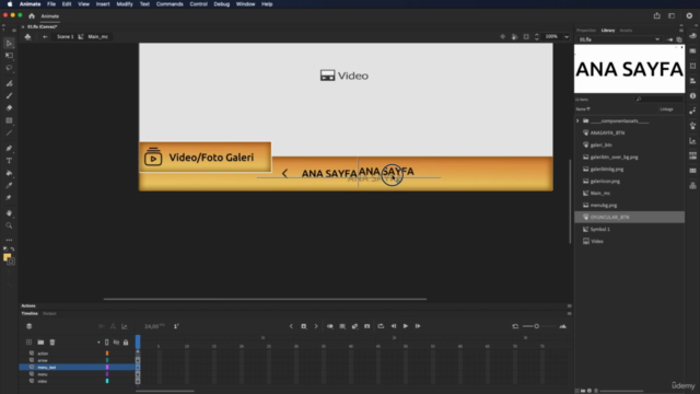 Detaylı Adobe Animate Eğitimi (Sıfırdan İleri Seviyeye) – Screenshot 4