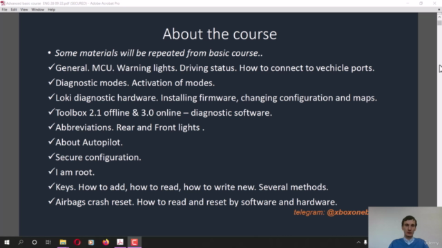 Advanced Tesla diagnostic education course – Screenshot 1