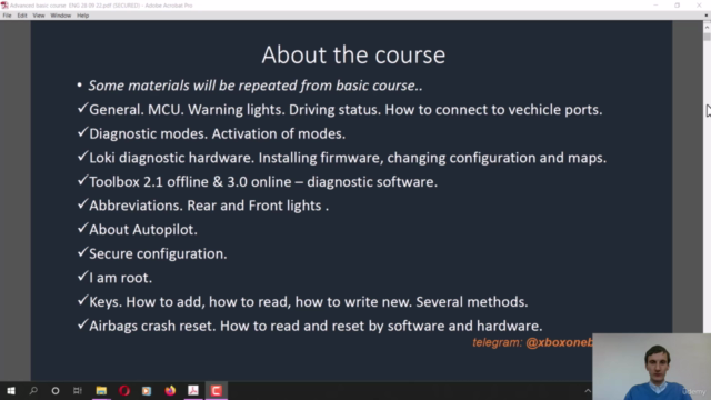 Advanced Tesla diagnostic education course – Screenshot 2