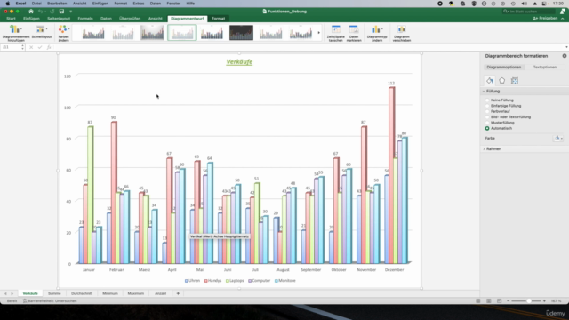 Excel Mac - Microsoft Excel schnell lernen! - Screenshot_03