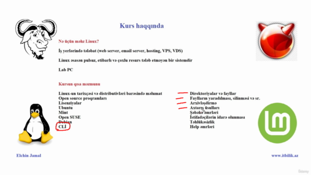 Linux essentials – video kursu – Screenshot 4