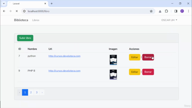 Crear un crud con laravel – Screenshot 4