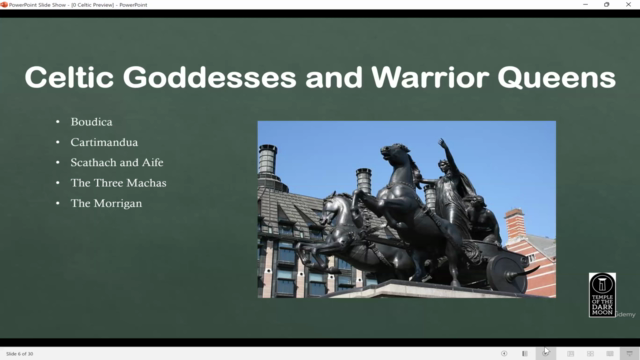 Celtic Goddesses and Warrior Queens – Screenshot 3