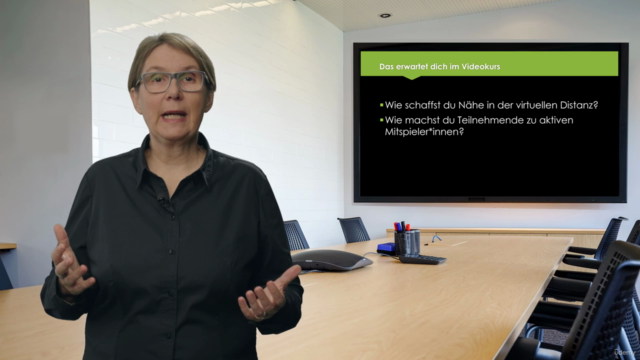 Basis-Kurs: Virtuelle Meetings erfolgreich moderieren – Screenshot 4