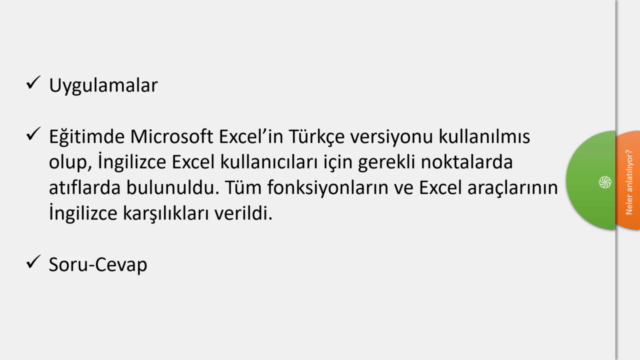 Microsoft Excel | Sıfırdan Zirveye - Screenshot_04