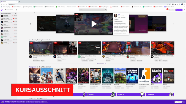 Livestreaming Meisterkurs: Von 0 zum erfolgreichen Streamer – Screenshot 2