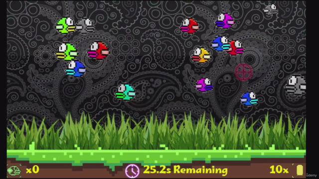 C# Win Forms Flappy Bird Hunting Game OOP Master Class in VS – Screenshot 3