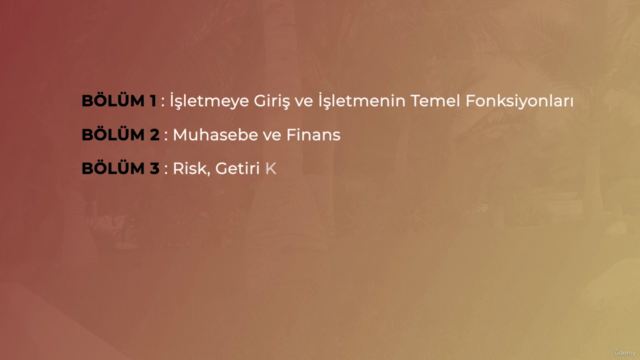 İşletme Yönetimi Eğitimi – Screenshot 4
