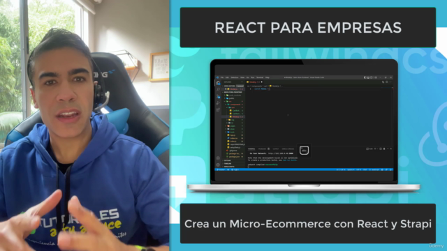 React para Empresas - Crea un Micro-Ecommerce React y Strapi – Screenshot 1