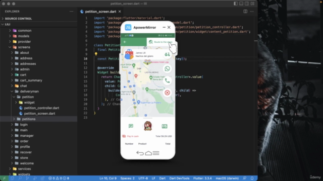 TU propia APP de DELIVERY Internacional | Flutter 3 y NestJS – Screenshot 1