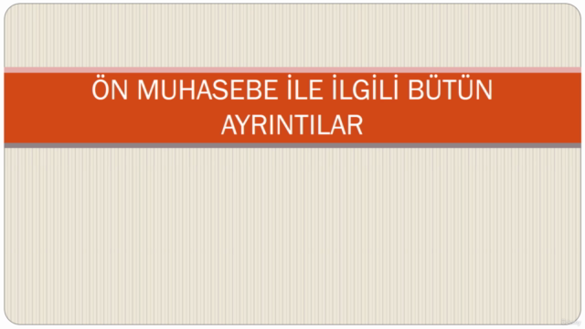 Sıfırdan İleri Seviye Ön Muhasebe – Screenshot 1