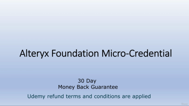 Alteryx Micro Credential Exam Preparation-2024 - Screenshot_01