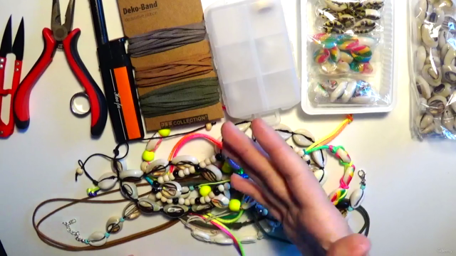 Handmade Cowrie Shell Jewelry for Beginners – Screenshot 3