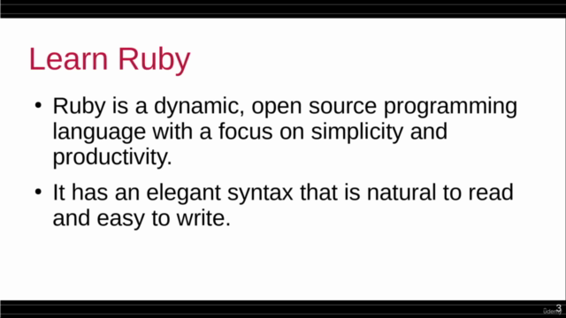 Ruby 3 Fundamentals: Learn Ruby and Build Fun Applications - Screenshot_01