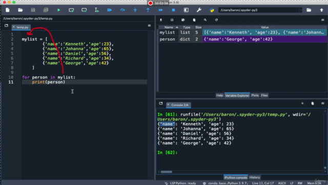 Python Essentials for Data Science and Robotics – Screenshot 3