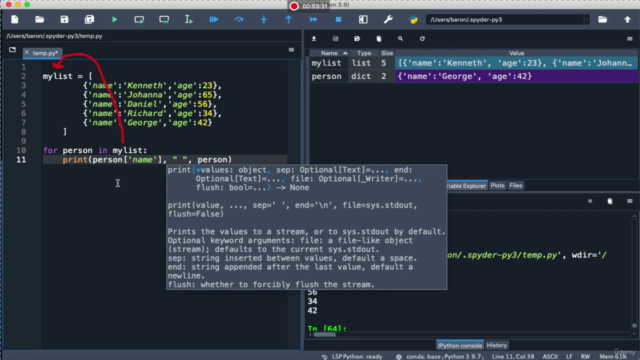 Python Essentials for Data Science and Robotics – Screenshot 4