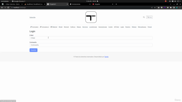 Desarrollo frontend con Angular (2025) – Screenshot 4