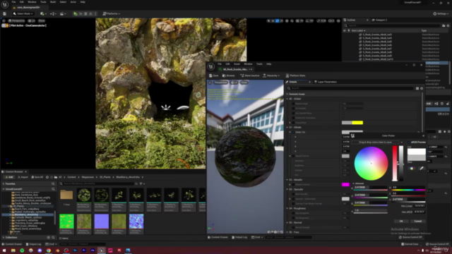 Unreal Engine 5: Easy Natural Environments – Screenshot 2