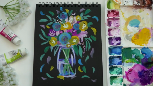 Painting with Gouache Made Fun & Easy! Beginner Art Tutorial – Screenshot 2