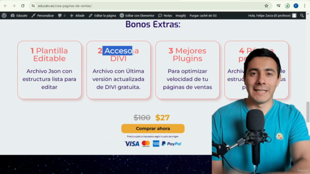 Crea paginas de ventas para vender productos digi en Hotmart – Screenshot 3