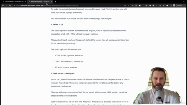 Next.js with React - Developer's App (Practical Way) – Screenshot 1