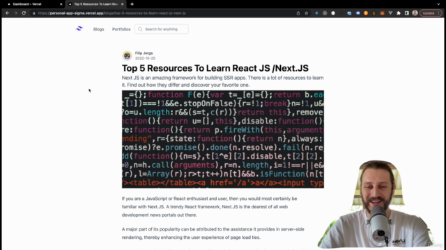 Next.js with React - Developer's App (Practical Way) – Screenshot 4