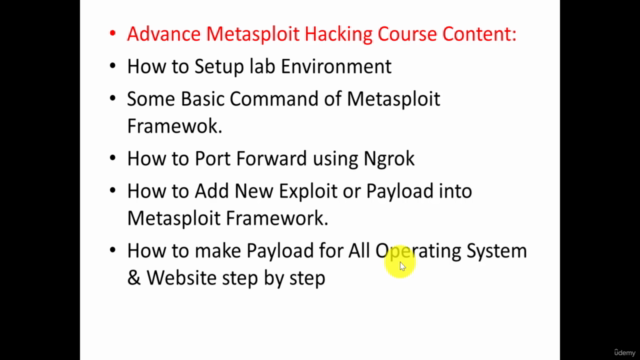 Advance Metasploit Hacking Course by Black Hat Pakistan – Screenshot 2