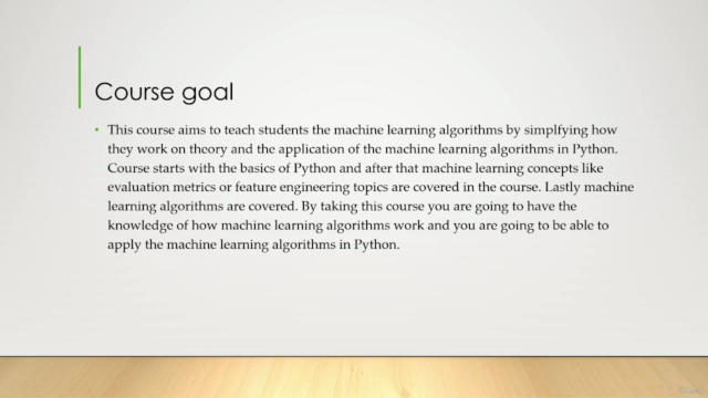 Machine Learning in Python - Complete Course & Projects - Screenshot_01