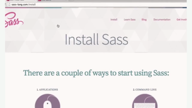Introduction to Sass for CSS - Screenshot_01