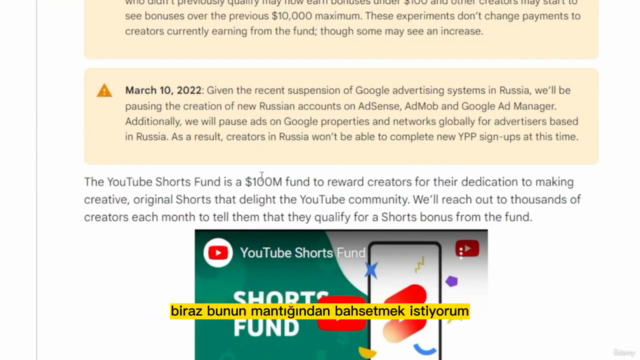 Youtube Shorts Para Kazanma Eğitimi – Screenshot 1